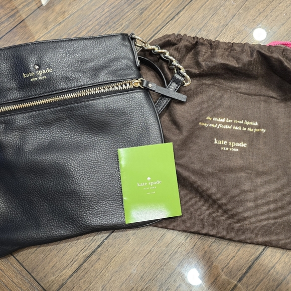 Kate Spade Black Leather Crossbag - Picture 4 of 6